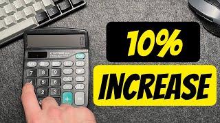 How to Calculate 10 Percent Price Increase On Calculator - 3 Steps Method