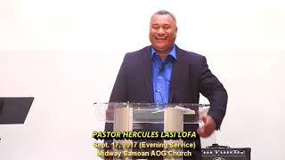 The Church on the Move  Pastor Hercules Lasi Lofa  Sept. 17 2017 E