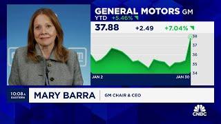 GM CEO Mary Barra This is our year to execute and see growth in EVs