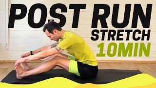 Run Relax Recover 10 minute Post Run Stretching Routine