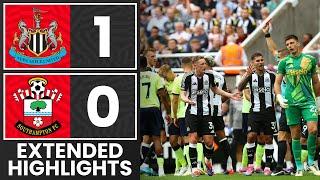 EXTENDED HIGHLIGHTS Newcastle United 1-0 Southampton  Premier League