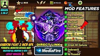 shadow fight 2 mod apk max level 52 unlimited money latest version media fire - Deadly Tenbris