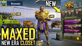 MAXED 600000 UC NEW ERA CLOSET - PUBG MOBILE 1.0 UPDATE