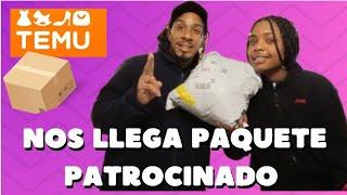 Nos llegó paquete  TEMU nos Patrocinó 