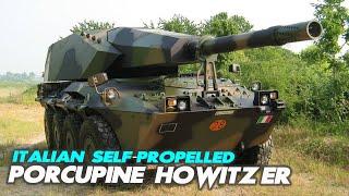 The Italian PORCUPINE 155-mm Self-propelled Howitzer