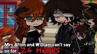 Mrs.Afton And William Cant Say No For 24 Hours  Gacha Club