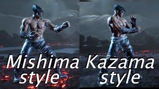 Tekken 8 Jin Kazamas Mishima style and Kazama style Move ListCommand List鉄拳8 風間仁の三島流喧嘩空手と風間流古武術