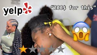 I WENT TO THE WORST REVIEWED HAIR SALON IN MY RATCHET CITY