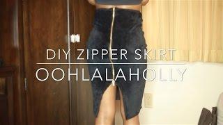 How to Make a Zipper Skirt