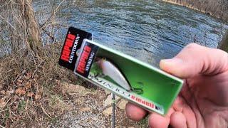 TROUT FISHING with Rapala Countdown amazing lure