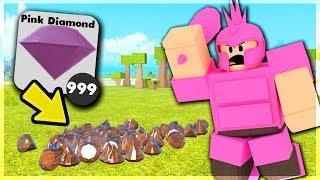 How To Get UNLIMITED PINK DIAMONDS & CRAFTING ALL PINK DIAMOND STUFF  Roblox Booga Booga
