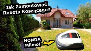 Montujemy Robota Koszącego w Ogrodzie  - Jak to Wygląda? Ile Czasu Zajmuje? * Honda Miimo #827