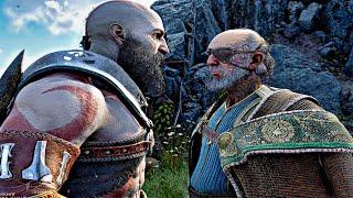 God of War 5 Ragnarok - All Odin Cutscenes + Secret Scenes The All-Father 4K 60FPS PS5