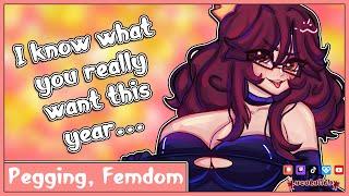 Lewd ASMR  I know You WANT to get PEGGED  F4M  Femdom Pegging Roleplay