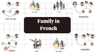 people & relationships Vocabulary  in French    learn French