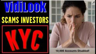 VidiLook Scams Investors With KYC Then Launches New Scam Lee Platform  We Are All Satoshi