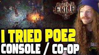 I Tried Path Of Exile 2 Console Couch Co-op And Its...