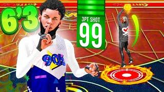 63 SLASHER + 99 3PT RATING is DOMINATING THE COMP STAGE in NBA 2K24 BEST POINT GUARD BUILD 2K24