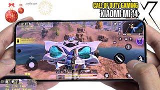 Xiaomi 14 Call of Duty Mobile Gaming test  Snapdragon 8 Gen 3 120Hz Display