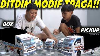 TRAGA DITDIM JADI BOX DAN TRUCK PANTES GAK YA?? MODIF MINIATUR DITDIM