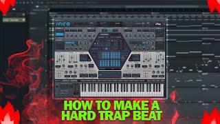 HOW TO MAKE A HARD TRAP BEAT IN FL STUDIO 2023