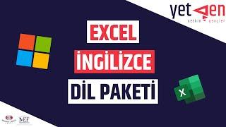 Microsoft Excelde İngilizce Dil Paketi Kurma