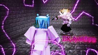 Kashimo VS Mahoraga Minecraft Fight  Jujutsu Awakening Minecraft Addon