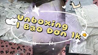 SHOPEE HAUL UNBOXING Một Bao Đơn Hàng 1k Shopee săn đơn 1k tại Shopee ⭐️