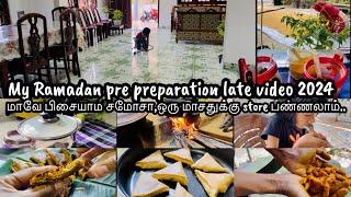 ramadan pre preparation 2024Samosa recipeSrilankan ramadan vlogHome made curdHome made spices