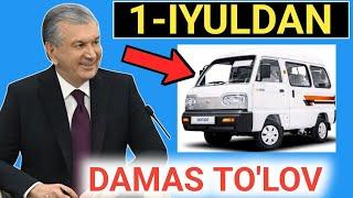 UZAVTO DAMAS ТУЛОВ ОЧИЛДИ 2024