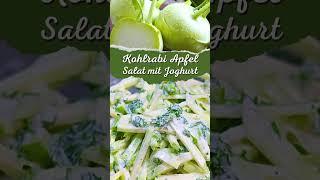 Der erfrischende Kohlrabi-Apfel-Salat mit Joghurt mein Geheimtipp für heiße Tage