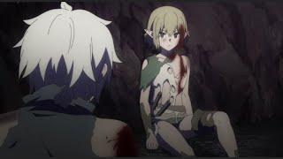 Ryuu take tough decision to survive  Danmachi Season 4 Episode 16