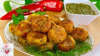 پکوره کچالو خوشمزه برای افطار Potato Balls Ramadan Special