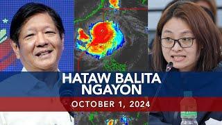 UNTV Hataw Balita Ngayon  October 01 2024