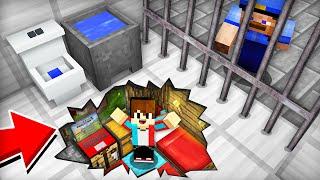 Я ПОСТРОИЛ СЕКРЕТНЫЙ ДОМ В ТЮРЬМЕ В МАЙНКРАФТ  Компот Minecraft