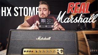 HX Stomp vs. VINTAGE Marshall  Can You Hear The Difference?