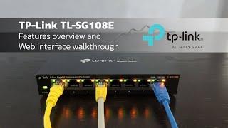 TP-Link TL-SG108E - Features overview and Web Interface configuration walkthrough
