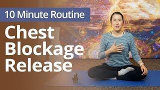 CHEST PAIN RELEASE from Stress  10 Minute Daily Routines