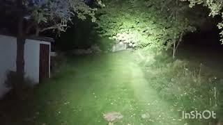 Extremně silná baterka - Svítilna Ace Beam L35 V2. 0. 5000 lumen - Test  ..