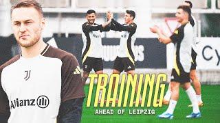 Juventus Training Ahead Of Champions League  Eyes on Leipzig