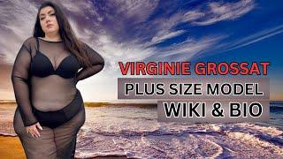 Virginie Grossat Bikini Model Wiki  Micro Bikini Try On Haul #BBW #SSBBW #lingerie