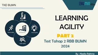 Bentuk Soal Learning Agility RBB BUMN 2024 Part 2 Soal agreement dan disagreement