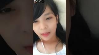 Beautiful student live video  Khim Houng