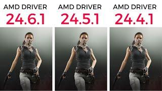 AMD Drivers Update 24.6.1 VS 24.5.1 VS 24.4.1  AMD Adrenalin Edition 24.6.1 New Update 6700xt