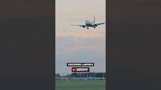 #6 #crosswindlanding  #landings   #aviation #dublinairport #planeaccident