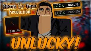 AOT Revolution Can 100x LUCK Get Me TITAN SERUM? crying