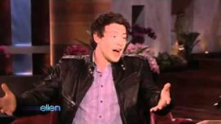 Cory Monteith Recreates His Glee Audition