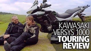 2019 Kawasaki Versys 1000 pillion review  Touring test vlog