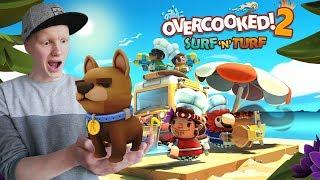 SMOOTHIE MASTER - Overcooked 2 DLC Surf N Turf Gameplay