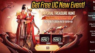 Imperial Treasure Hunt Event Pubg - Get Free UC & Free Voucher - Free 8100 UC For Everyone PUBGM